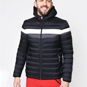 Perfect Moment Black and White Puffer Jacket